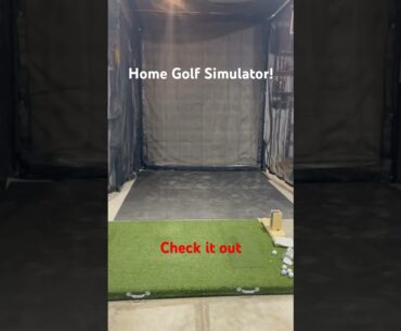 Indoor golf! #shorts #shortvideo #golf #short