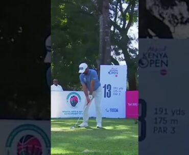 John Parry Iron Shot from Tee #golfswing #johnparry #golf #dpworldtour
