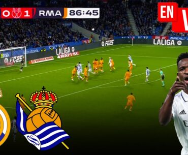🔴 REAL MADRID VS REAL SOCIEDAD EN VIVO / COPA DEL REY - JUEGA MBAPPE