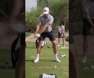 Niklas Norgaard Driver Down the Line and Face On #golfswing #niklasnorgaard #golf