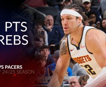Aaron Gordon 25 pts 5 rebs vs Pacers 24/25 season