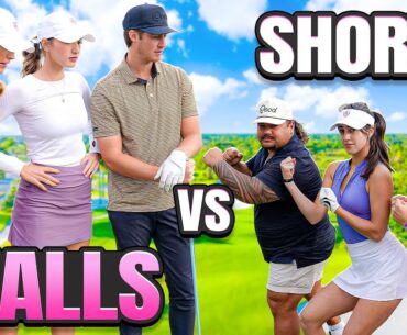 Tall vs. Short 3v3 Showdown ft. Garrett Clark & Malosi from Good Good! | Golf Girl Games