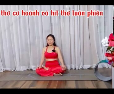 YOGA VỚI VÒNG CHO NGƯỜI MỚI- ĐAU LƯNG ĐAU VAI- NGỦ GIẤC ĐẾN SÁNG | YOGA PILATES KIM DUNG