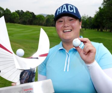 Angel Yin sets 72-hole LPGA scoring record in winning second tour event in Thailand