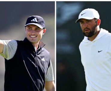 Genesis Invitational, third round, scores, leaderboard, Ludvig Aberg hole-in-one, ace, Scottie Scheffler worst round, meltdown, Tony Finau chip-ins, Torrey Pines