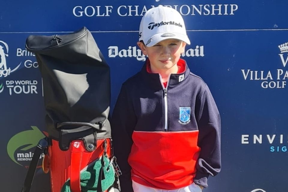 Talented Arklow golfer James Doyle.