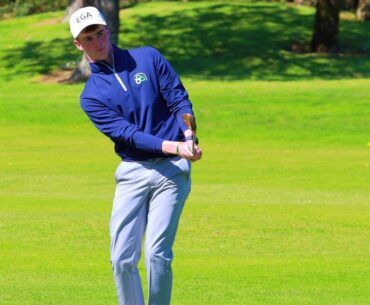 Golfer Jack Murphy scores a top ten finish in California