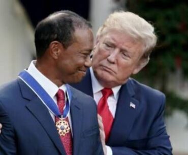 Tiger Woods heartbreaking admission made by Donald Trump on flight to Super Bowl | Golf | Sport