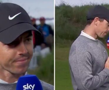 Rory McIlroy left TV presenter with weeping eyes after threatening to punch himself | Golf | Sport