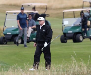 Trump slams staff for ‘golfing’ despite spending…