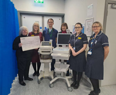 Eaton Golf Club’s Lady Captain raises £10,800 for Coronary Care Unit at Countess of Chester Hospital