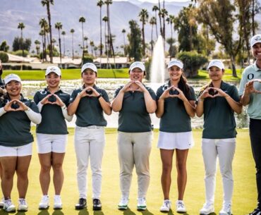 Oregon women's golf breaks multiple program records in latest victory