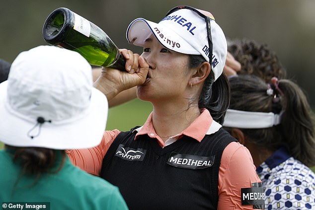 Kim saw off a late charge from Nelly Korda to seal her third win on the LPGA Tour at Lake Nona