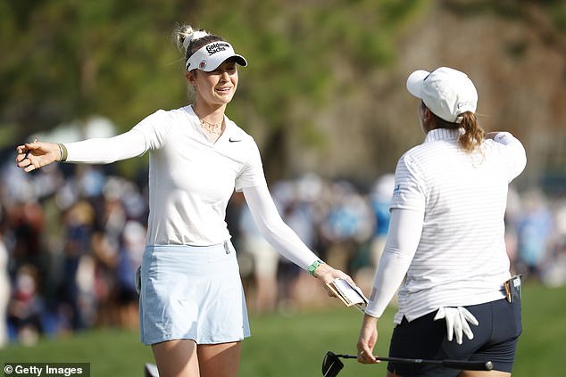 Korda is the biggest star in women's golf, but she fell just short of victory in Orlando