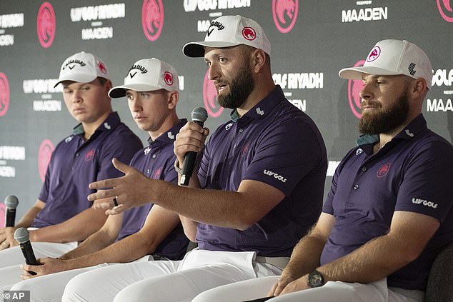 The decision is great news for the likes of Jon Rahm (center) and Tyrrell Hatton (right)