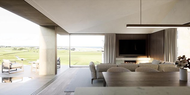 Called the Swilcan Townhouse, it overlooks the links course and the iconic 700-year-old Swilcan Bridge, which sits between the first and 18th fairways and is one of the most photographed spots in sport