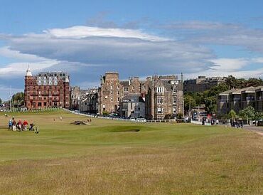 The stunning property (pictured right) will sit on the edge of the Old Course in St Andrews, known as the Home of Golf, and is one of the most expensive homes in Scotland