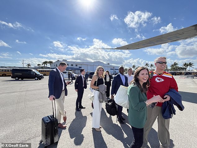 Sen. Katie Britt and Sen. Tim Scott are joining the Air Force One trip to New Orleans