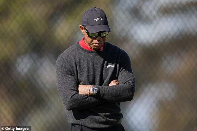 Woods was seen publicly for the first time since the sad death of his mother Kultida