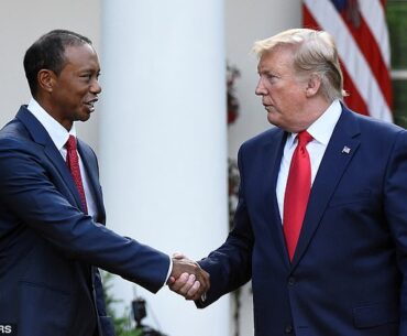 Tiger Woods has hailed Donald Trump's influence on talks between the PGA Tour and LIV