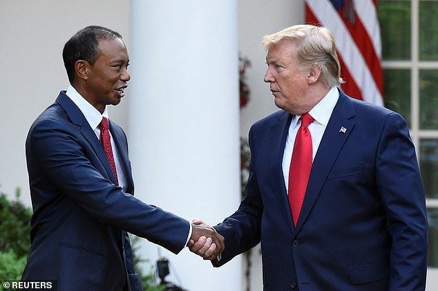 Trump awarded Woods the Presidential Medal of Freedom in 2019, the highest civilian honor