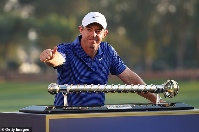 McIlroy ended 2024 on a high, picking up his sixth Race To Dubai title, despite the woe he experienced at Pinehurst