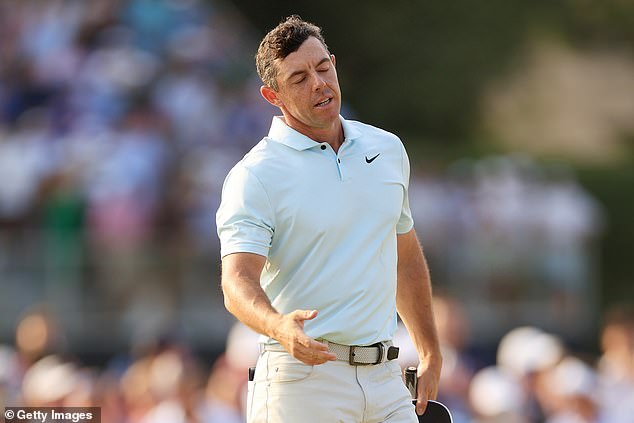 Billy Foster has claimed that McIlroy's (pictured) US Open anguish will be the 'final nail in the coffin' for the four-time major champion