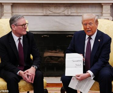 Donald Trump accepts invitation to meet 'beautiful man' King Charles on unprecedented second state visit to Britain (and he could be heading to Scotland)