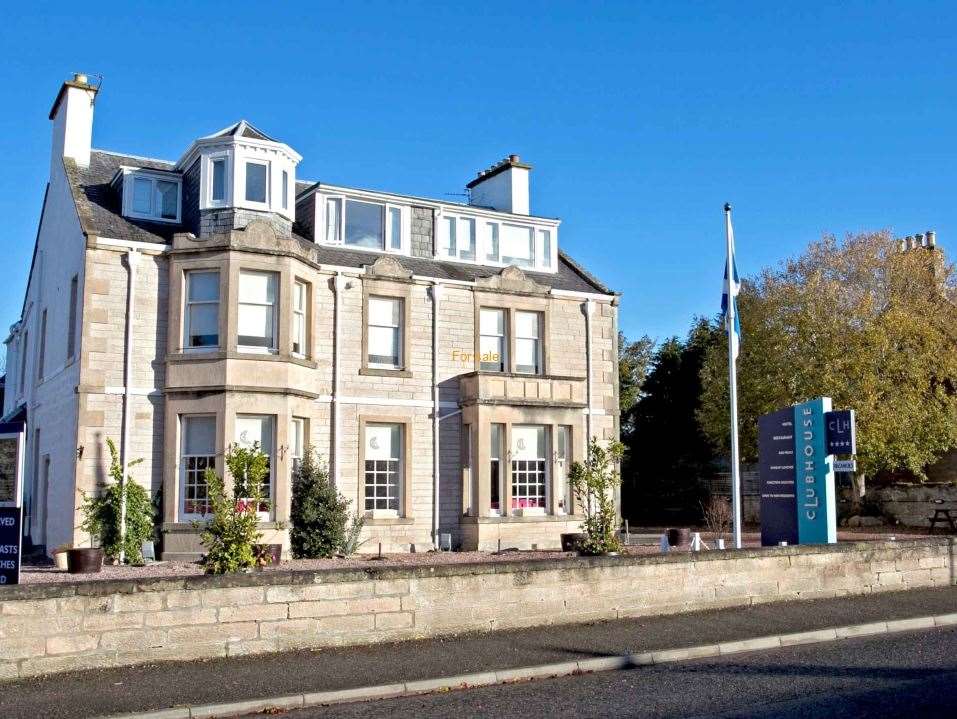 The Clubhouse Hotel in Nairn is up for sale with a price tag of £590.000. Picture: ASG.