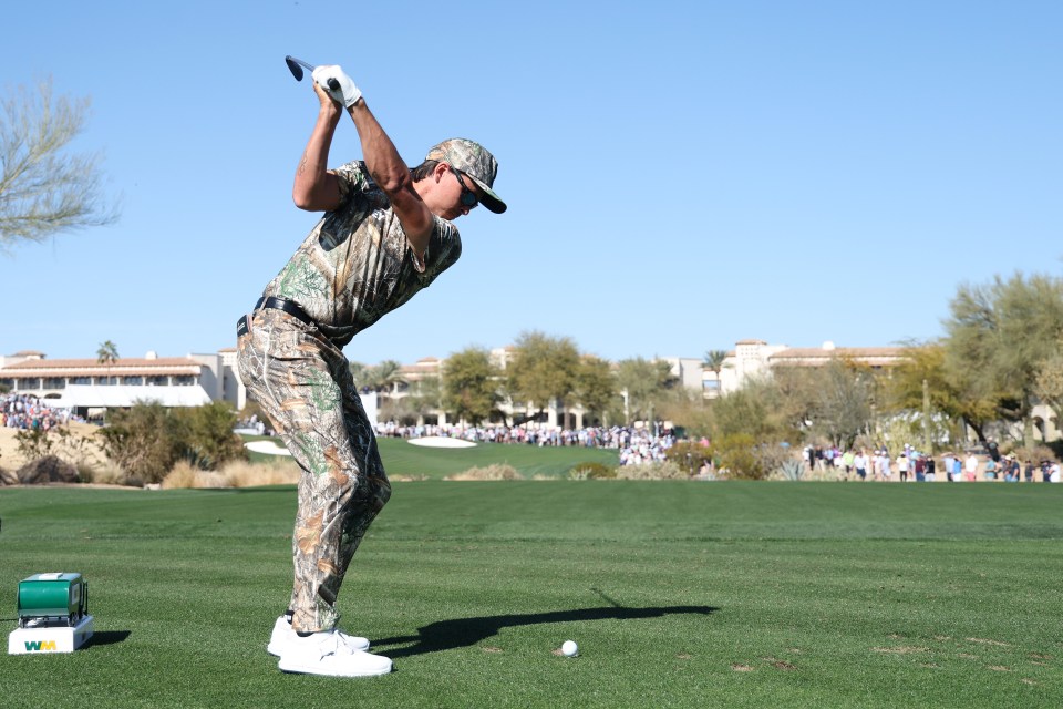 Fowler will have blended in well with his surroundings thanks to his camouflage attire