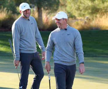 McIlroy has one joke after hearing about Scheffler’s hand injury