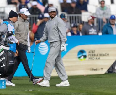 Golf's Biggest Rivalry: Jason Day Wearing A Sweatsuit During Pebble Beach's Final Round vs People Screaming For Tradition