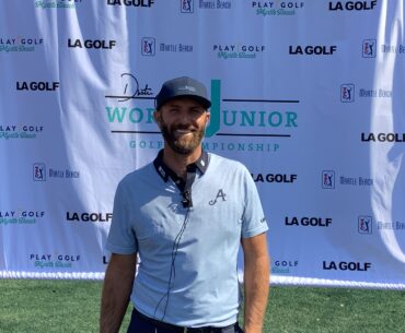 Dustin Johnson enjoying life on LIV Golf, ecstatic about the success of his Myrtle Beach junior event