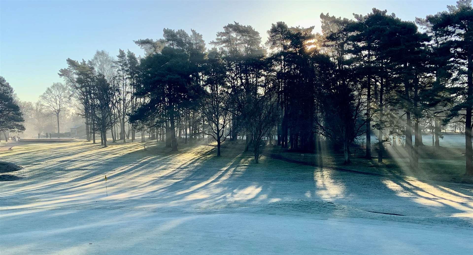 A frost at Thetford Golf Club did not stop the latest Winter League matches from going ahead Picture: Peter Allot