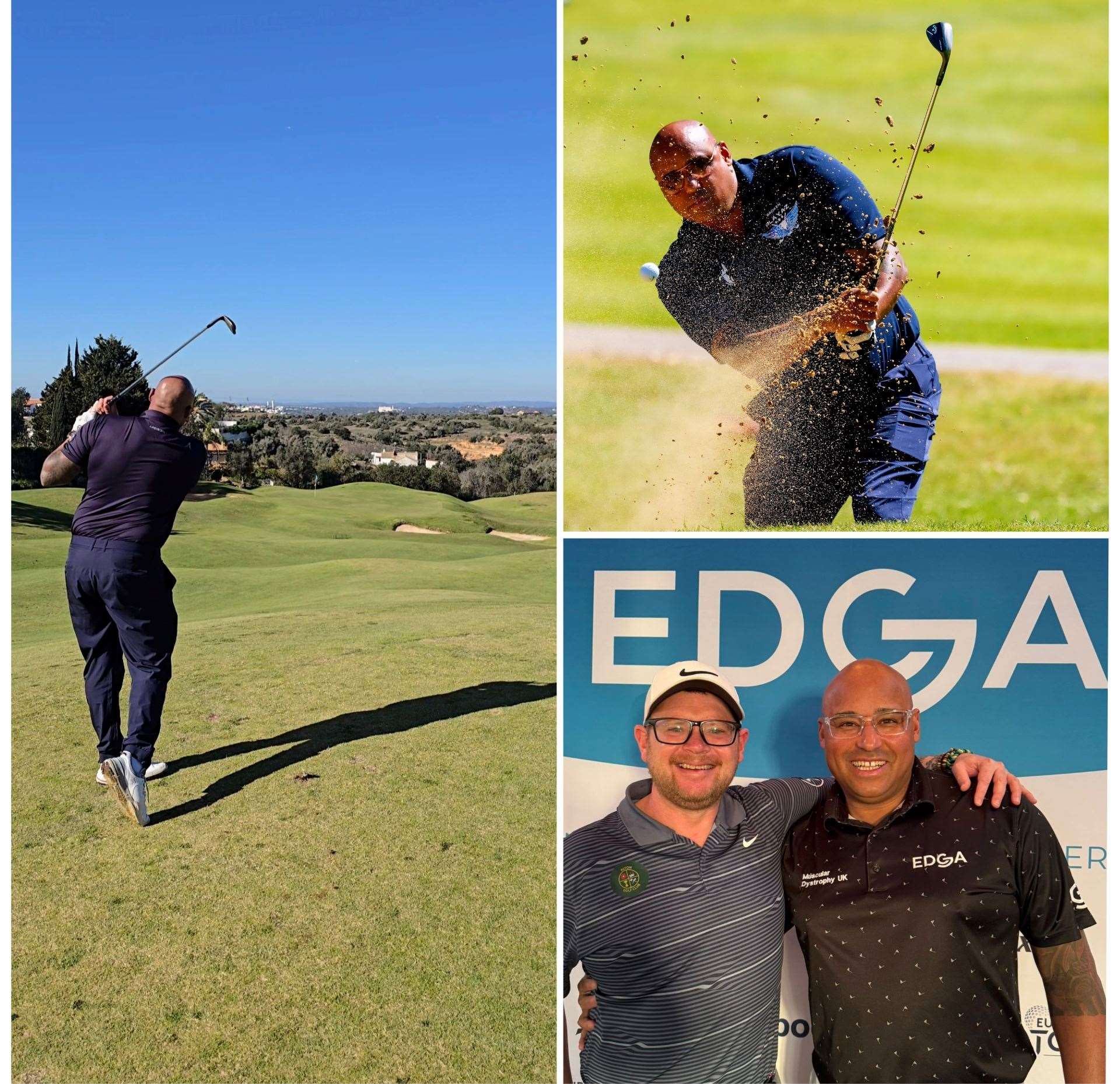 Thetford Golf Club member Jason Croucher competed on the two European Disabled Golf Association (EDGA) tour events in Portugal Picture: Jason Croucher