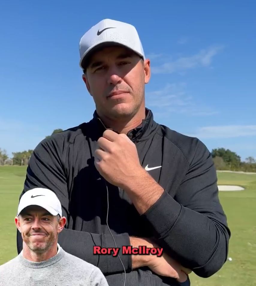Koepka stayed silent when McIlroy's name was read out