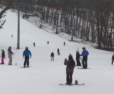 From the ski slopes to the golf green, warm winter weather open doors for both
