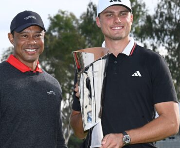 Ludvig Aberg wins Genesis Invitational as Shane Lowry and Rory McIlroy earn big payouts despite underwhelming finishes