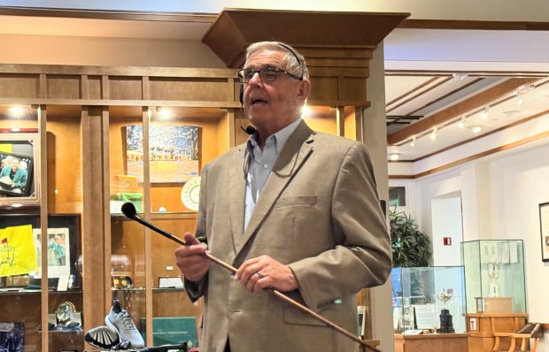 John Schiro, curator of the Lee Brandenburg Historical Golf Museum,...