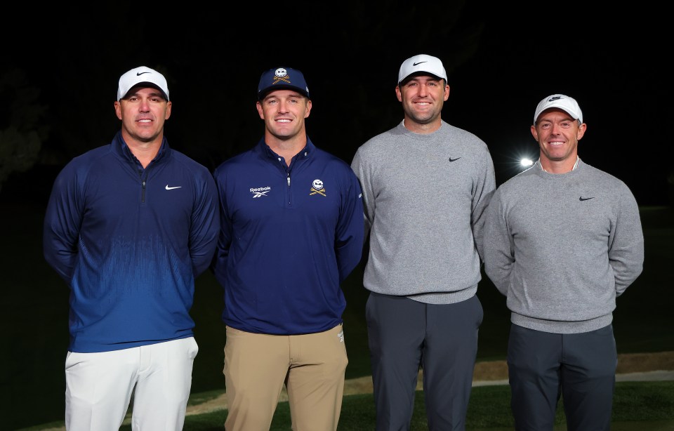Koepka and McIlroy have won nine Majors between them