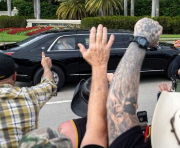 After claiming remote workers are actually golfing, Trump again hits the links in Florida