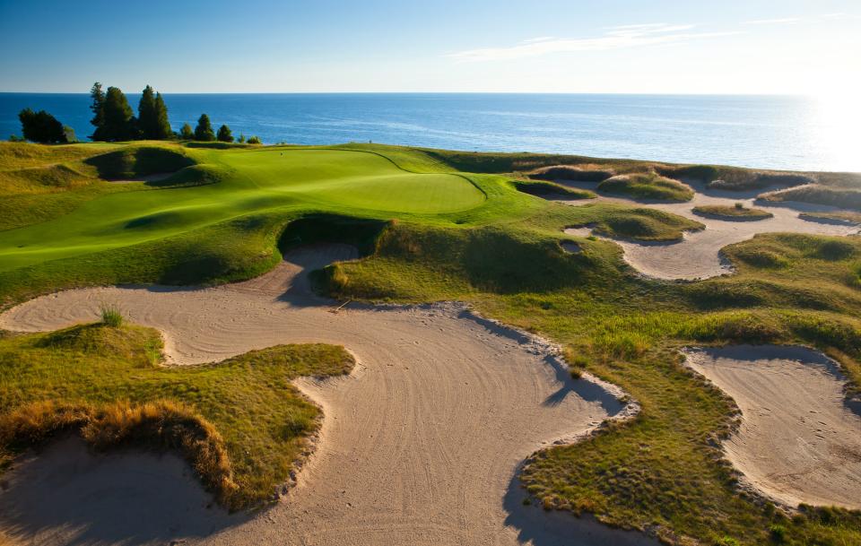 Arcadia Bluff's Bluffs course in Michigan (Courtesy of Arcadia Bluffs)