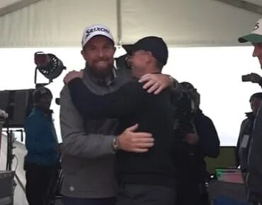 Rory McIlroy interrupts TV interview with message for Shane Lowry before showdown
