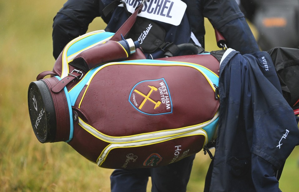 Horschel was seen sporting this bag during The Open last year
