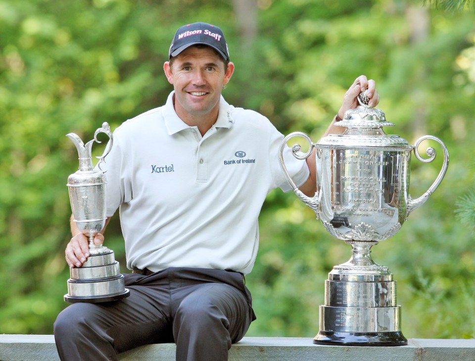 Harrington's double-major year in 2008 made him one of the world's most feared golfers
