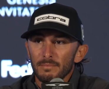 PGA Tour golfer Max Homa dismisses reporter's 'poor form' question