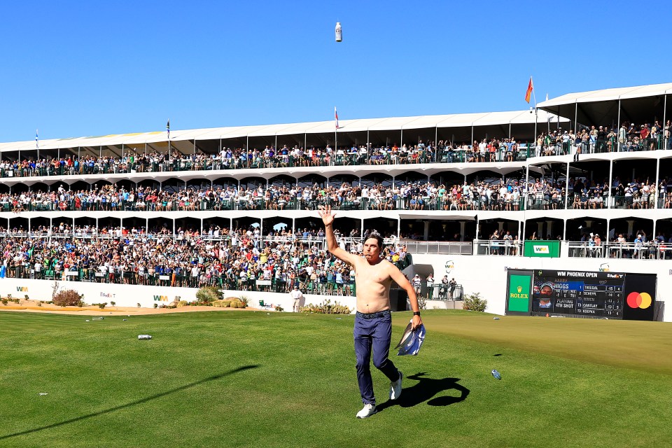 The Phoenix Open is always a rowdy event