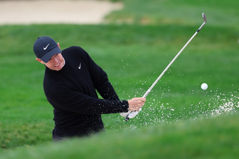 McIlroy could claim his first ever win at Pebble Beach on Sunday