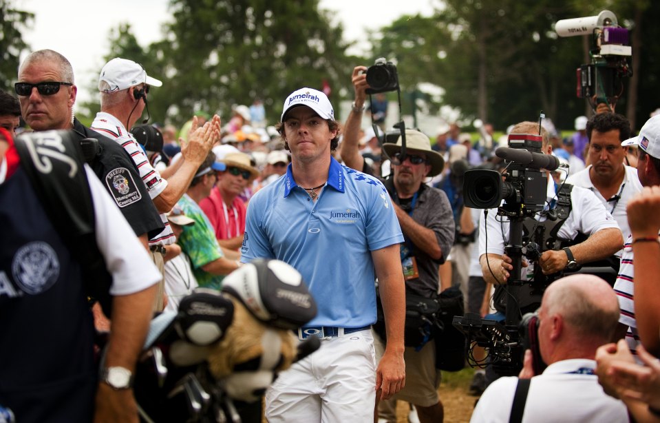 Along came a fresh faced McIlroy to disrupt the picture