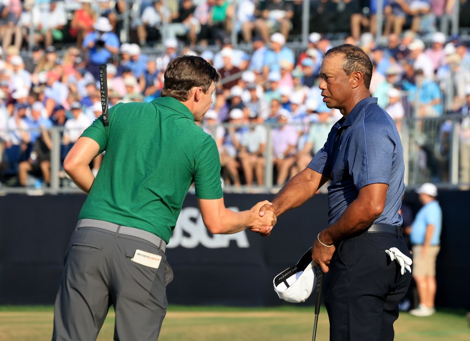 Fitpatrick has battled Woods on the golf course numerous times in recent years